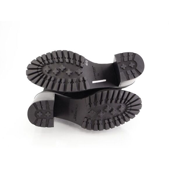 La Canadienne Parkera Waterproof Lug Boot Womens 8.5 Black Suede Lace Up Bootie - Picture 7 of 11